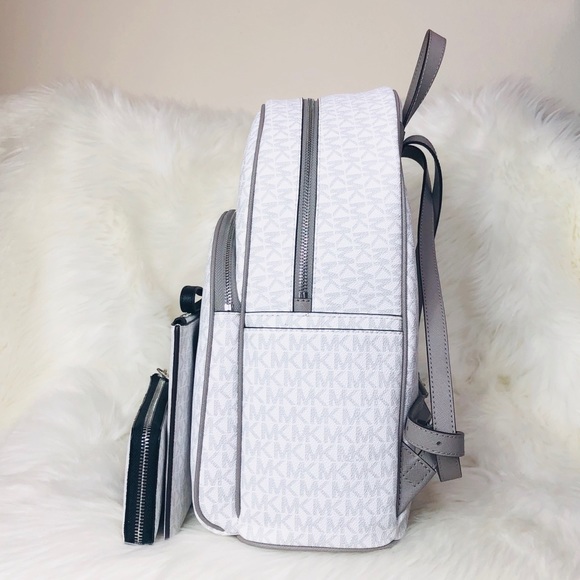 4PCS Michael Kors Abbey LG Backpack Wallet Clutch - Picture 3 of 8